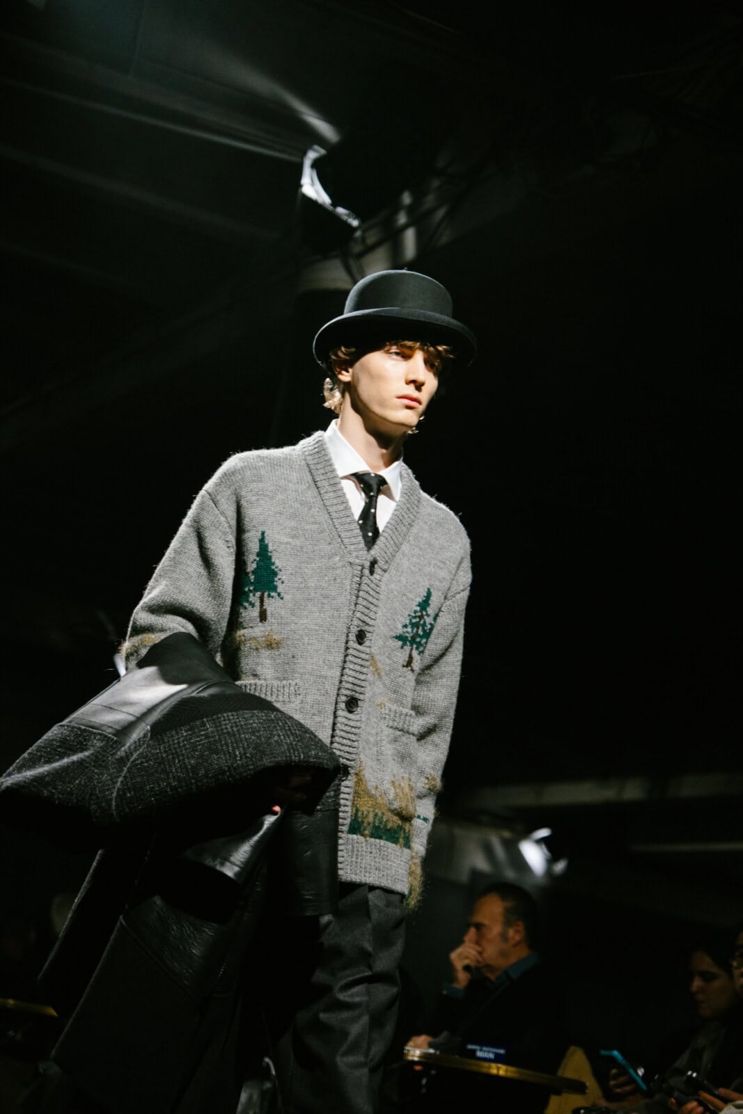 Junya Watanabe MAN ウール キャスケット 短ツバ ギャルソン Junya Watanabe Man: Menswear AW26 - 10 Magazine USA